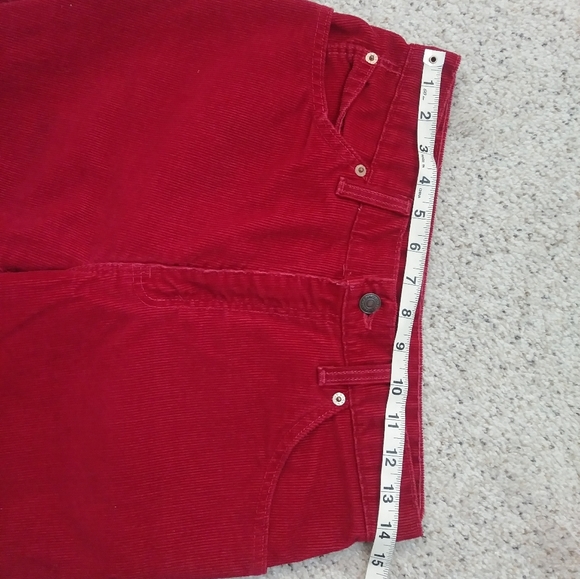 Levi's vintage red corduroy jeans - Picture 4 of 8
